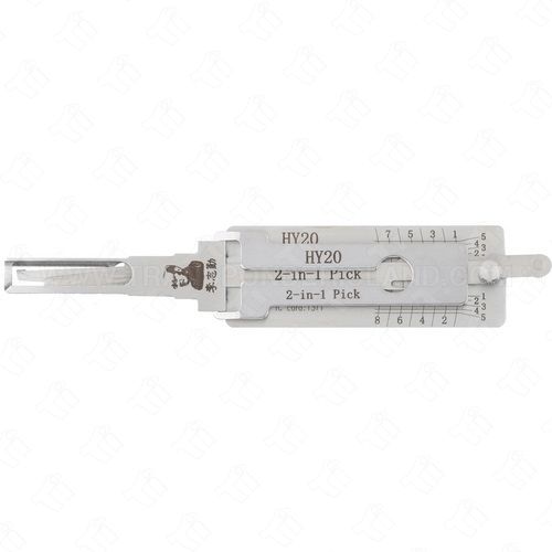 Original Lishi Hyundai 2 Track 8 Cut 2 In 1 Pick And Decoder HY20