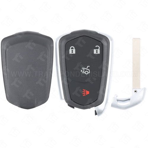 2014 - 2019 Cadillac 4B Trunk Smart Key Shell Case with Emergency Key