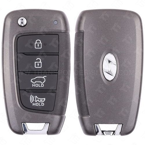 2021 - 2022 Hyundai Tucson Remote Flip Key 4B Hatch - TQ8-RKE-4F40