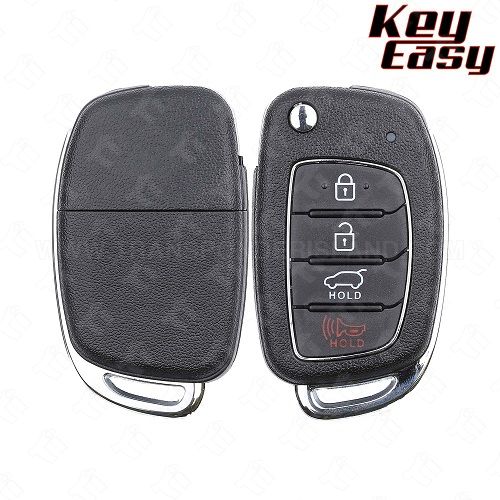 2015 - 2021 Hyundai Tucson Remote Flip Key 4B Hatch - TQ8-RKE-4F25 - LXP90 - AFTERMARKET