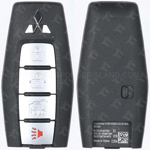 2021 - 2022 Mitsubishi Outlander Smart Key 4B Hatch - KR5MTXN1