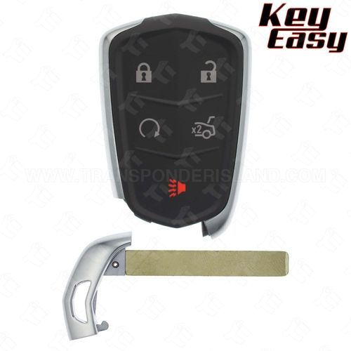 2014 - 2019 Cadillac ATS CTS XTS Smart Key 5B Trunk / Remote Start - HYQ2AB - AFTERMARKET