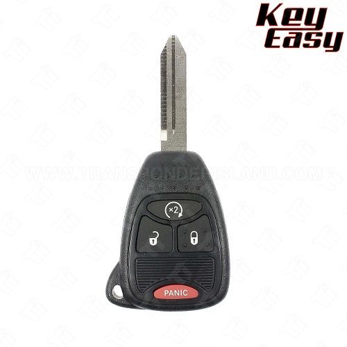 2007 - 2018 Jeep Dodge Remote Head Key 4B Remote Start - OHT692713AA - AFTERMARKET