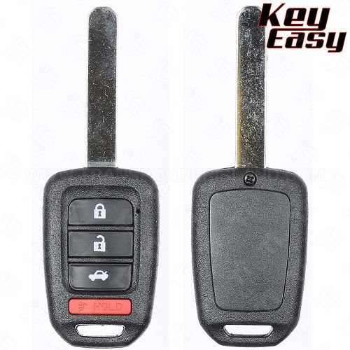 2016 - 2020 Honda Accord Civic Remote Head Key 4B Trunk - MLBHLIK6-1TA - AFTERMARKET