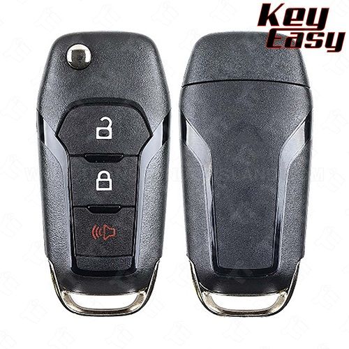 2015 - 2023 Ford 3 Button High Security Remote Head Flip Key - AFTERMARKET