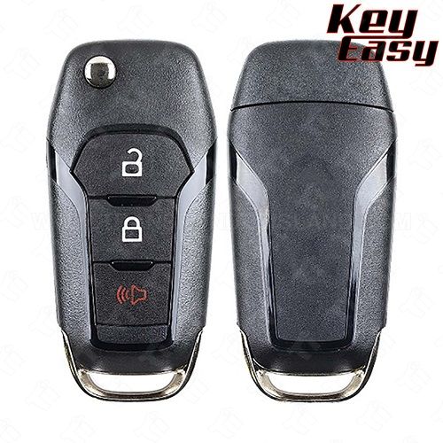 2015 - 2025 Ford 3 Button High Security Remote Head Flip Key - AFTERMARKET