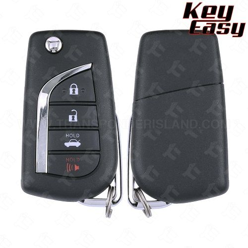 2018 - 2026 Toyota Remote Flip Key 4B Trunk - HYQ12BFB - AFTERMARKET