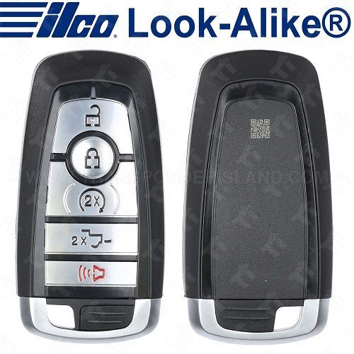 Ilco 2017 - 2021 Ford 2-Way PEPS Smart Key - 5 Button Tailgate / Remote Start - M3N-A2C93142600 - PRX-FORD-5B7 AX00014510