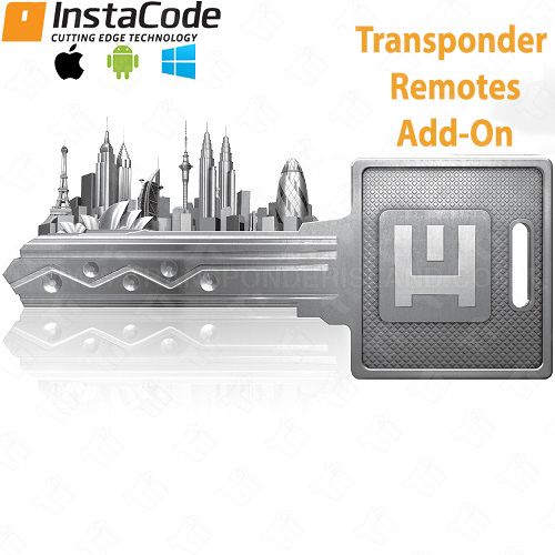 InstaCode Live Locksmith Software - Transponder/Remotes Add-On