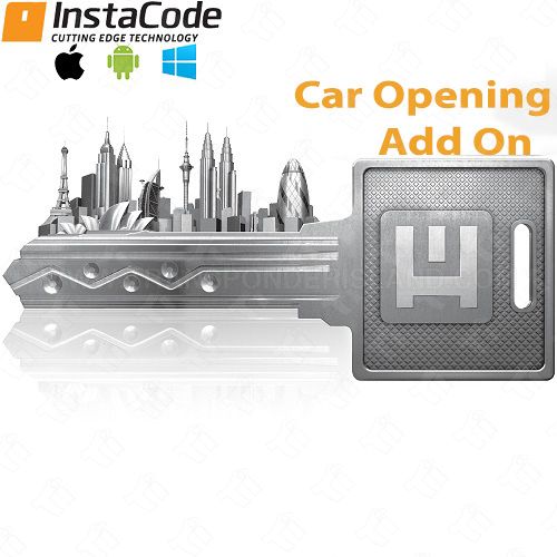 InstaCode Live Locksmith Software - Car Opening Add-On