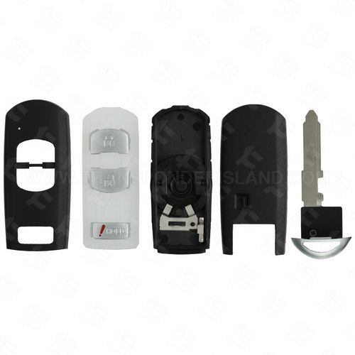 2012 - 2019 Mazda Smart Key Shell Case - 3B for WAZSKE13D01