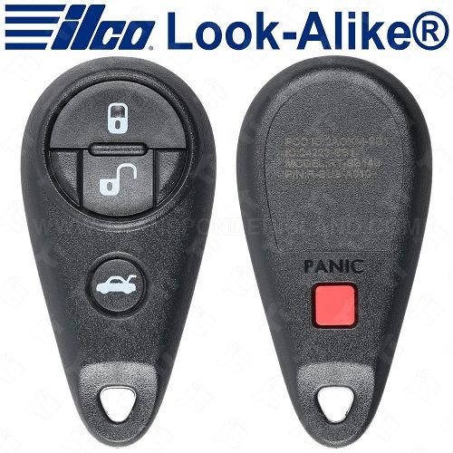 Ilco 1999 - 2007 Subaru Keyless Entry Remote 4B Trunk - RKE-SUB-4B2 Replaces NHVWB1U711