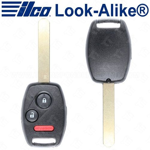 Ilco Honda Remote Head Key - 3B H Stamp - RHK-HON-3B5 - Replaces: OUCG8D-380H-A