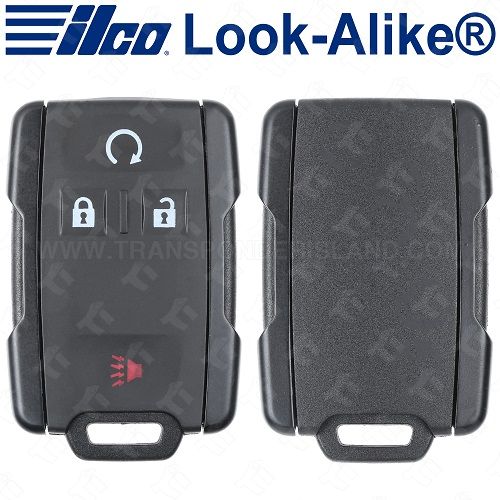 Ilco 2019 Chevrolet Silverado Keyless Entry Remote 4B Starter - RKE-GM-4B11