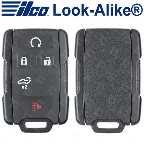 Ilco 2019 - 2022 Chevrolet Silverado GMC Sierra Keyless Entry Remote 5B Starter / Tailgate - RKE-GM-5B7