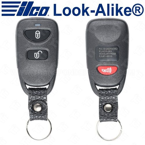 Ilco Hyundai Keyless Entry Remote - 3B - RKE-HYUN-3B2 - Replaces: TQ8RKE-3F01