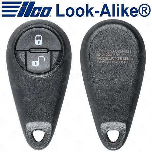 Ilco Subaru Keyless Entry Remote - 2B - Relaces NHVWB1U711 - RKE-SUB-2B1
