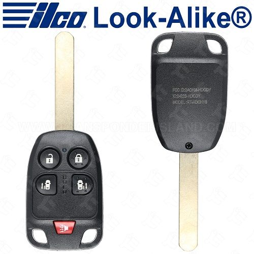 Ilco 2011 - 2013 Honda Odyssey Remote Head Key 5B - RHK-HON-5B1 - 35118-TK8-A10