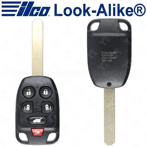 Ilco Honda Remote Head Key - 6B Hatch / Side Doors - RHK-HON-6B1 - Replaces: 35118-TK8-A40