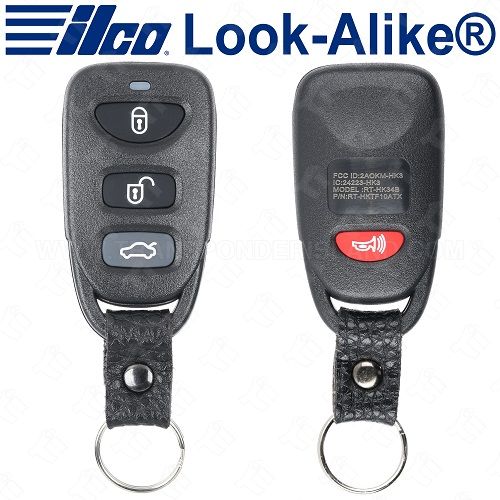 Ilco Kia Keyless Entry Remote - 4B Trunk - Replaces 95430-2T000 - RKE-KIA-4B1