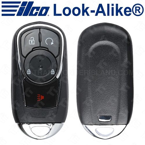 Ilco Buick Smart PEPS Key - 4B Remote Start - PRX-BUICK-4B1 - Replaces: 13532383 