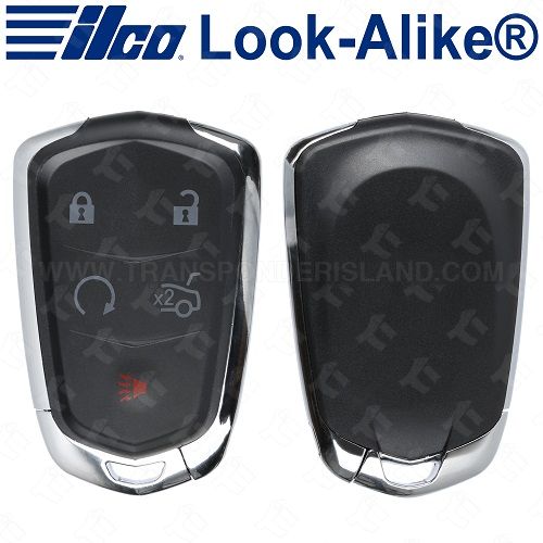 Ilco Cadillac Smart Key - 5B Trunk / Remote Start - PRX-CAD-5B2 - Replaces: 13510255