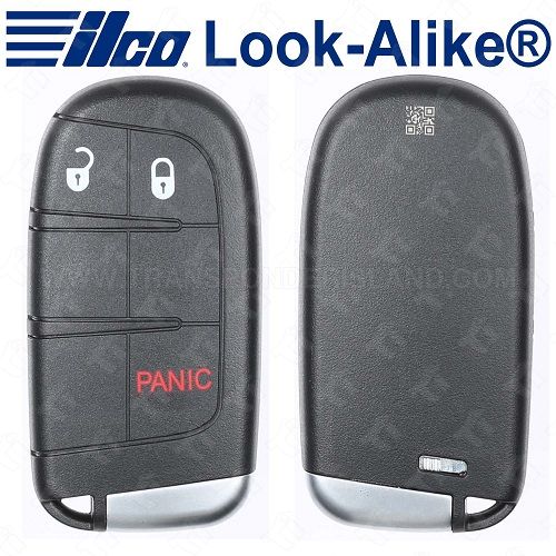 Ilco Jeep Grand Cherokee Smart Key 3B - Replaces 68143502AC - PRX-CHRY-3B3