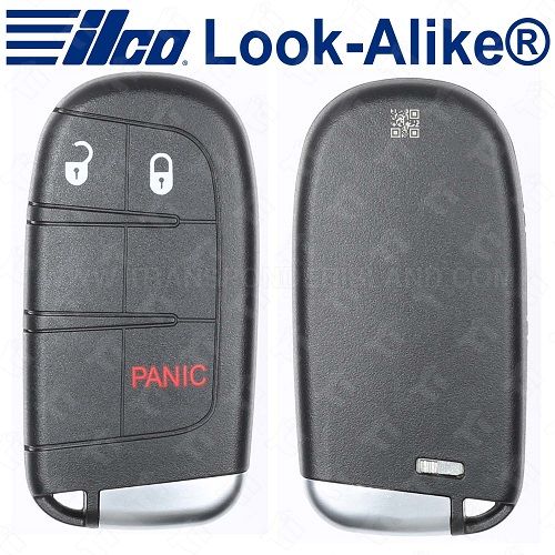 Ilco Dodge Smart Key - 3B - PRX-CHRY-3B4 - Replaces: 68066349AG