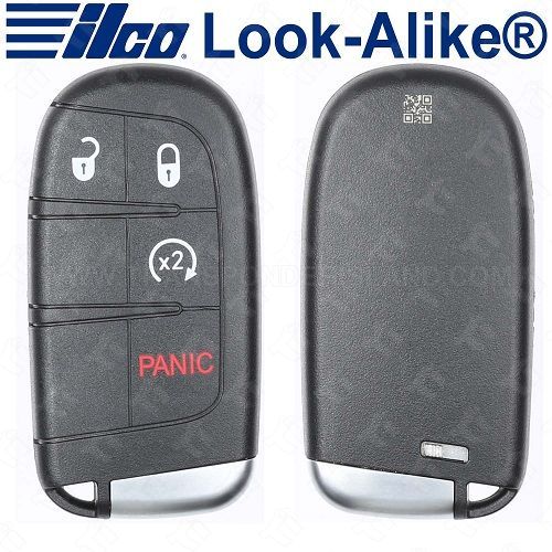 Ilco Dodge Smart Key - 4B Remote Start - PRX-CHRY-4B5 - Replaces: 68066350AG 