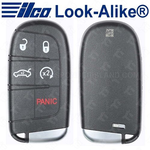 Ilco Chrysler Smart Key - 5B Trunk / Remote Start - PRX-CHRY-5B5 - Replaces: 56046759AE