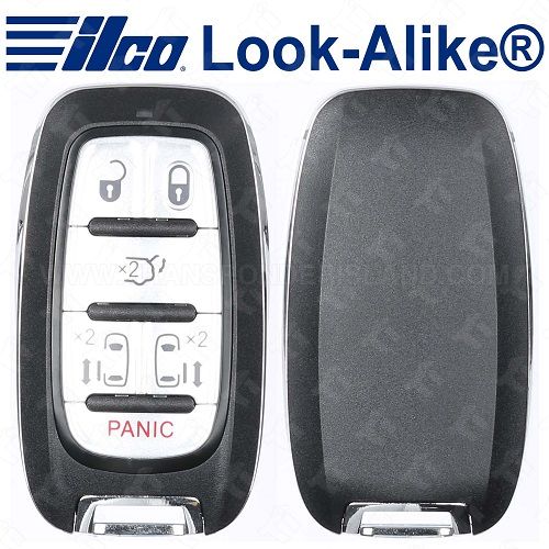 Ilco 2017 - 2020 Chrysler Pacifica Smart Key 6B Hatch - PRX-CHRY-6B1 68241532AC