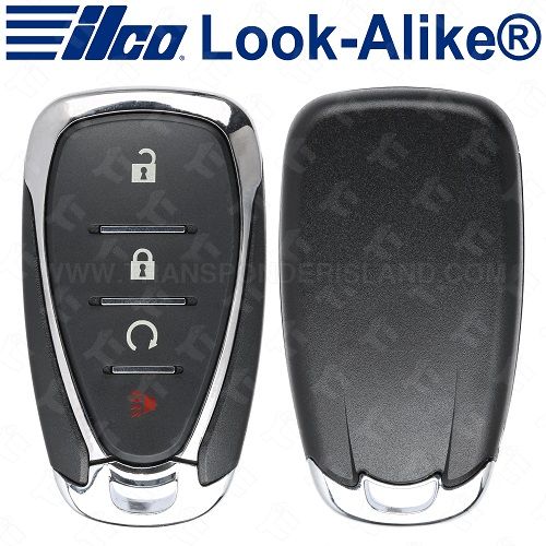Ilco Chevrolet Smart Key 4B Remote Start - Replaces 13529664 - PRX-GM-4B3