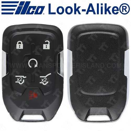 Ilco GMC Smart Key - 6B Hatch / Hatch Glass / Remote Start - PRX-GM-6B2 - Replaces: 13508280