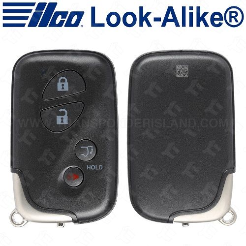 Ilco Lexus Smart Key - 4B Hatch - PRX-LEX-4B4 - Replaces: 89904-60A00
