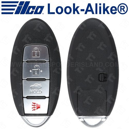 Ilco Nissan Versa Sentra Smart Key 4B Trunk - PRX-NIS-4B9 285E3-6CA1A