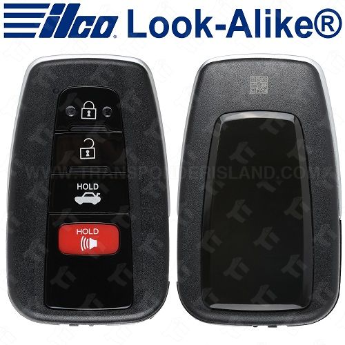 Ilco Toyota Smart Key - 4B Trunk - PRX-TOY-4B3 - Replaces: 89904-06220