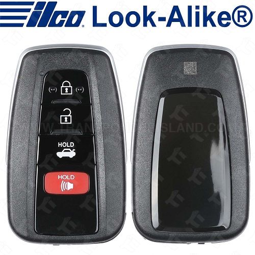 Ilco Toyota Smart Key - 4B Trunk - PRX-TOY-4B4 - Replaces: 8990H-07010