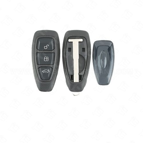 2011 - 2019 Ford Fiesta C-Max Smart Key Shell Case - 3B