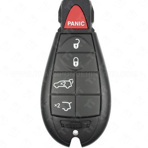 2011 - 2013 Jeep Grand Cherokee Smart Fobik Key 5B Hatch / Hatch Glass - IYZ-C01C