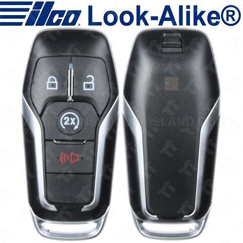 Ilco 2016 - 2017 Ford Explorer 2 Way Smart Key 4B Remote Start M3N-A2C31243300 - PRX-FORD-4B4 5928963