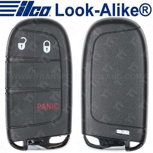 Ilco 2017 - 2021 Jeep Compass Smart Key 3B - PRX-JEEP-3B2 - 68250335AB