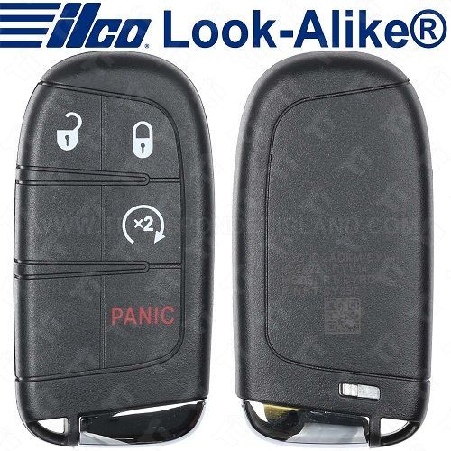 Ilco Jeep Renegade Smart Key 4B Remote Start - PRX-JEEP-4B3 - 6BY88DX9AA