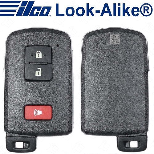 Ilco Toyota Smart Entry Key - 3B - PRX-TOY-3B10 - Replaces: HYQ14FBA