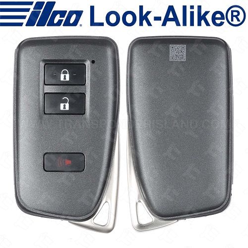 Ilco 2015 - 2020 Lexus NX Smart Key 3 Button - PRX-LEX-3B2 89904-78460