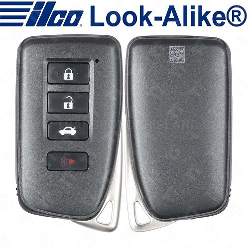 Ilco Lexus Smart Key - 4B Trunk - PRX-LEX-4B8 - Replaces: 89904-53651