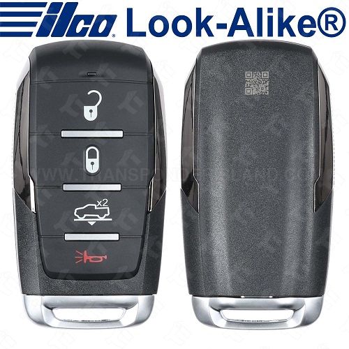 Ilco Ram Smart Key - 4B Air Suspension - Replaces 68291688AD - PRX-RAM-4B2