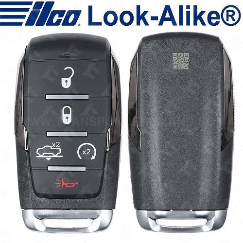 Ilco Ram Smart Key - 5B Starter / Air Suspension - PRX-RAM-5B2 - Replaces 68291690AD
