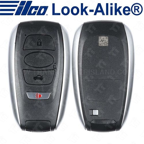 Ilco Subaru Smart Key - 4B Trunk - PRX-SUB-4B1 - Replaces: 88835-AL04A