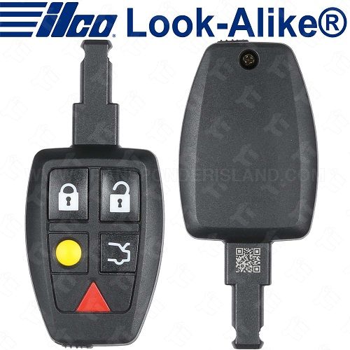 Ilco Volvo Remote Key - 5B Trunk / Lights - RSK-VOLVO-5B1 - Replaces: LTQV0315TX