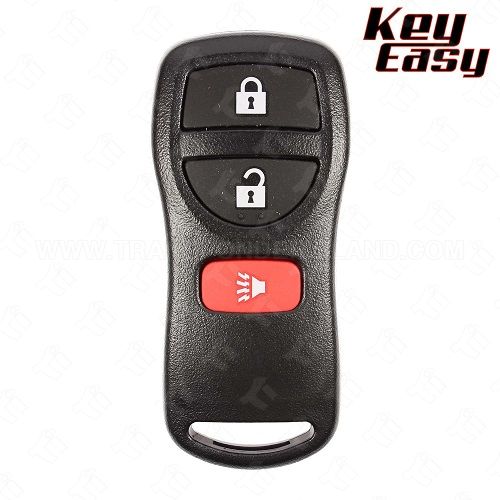 2002 - 2005 Nissan Infiniti 3 Button Keyless Entry Remote - PQTDORM14 KBRASTU15 - AFTERMARKET